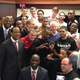 Image for article titled Louisville Beats Villanova, Hangs With Bill Clinton